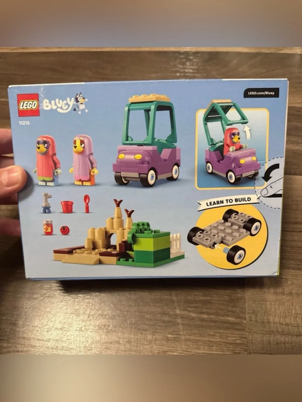 Lego Disney Bluey grannies with bingo and Bluey
